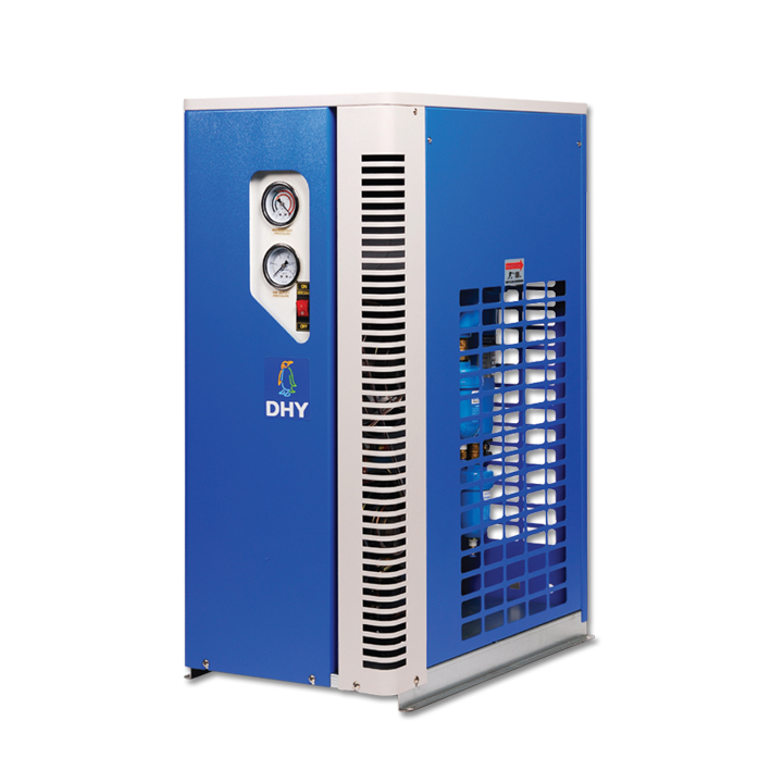 섬유에어드라이어 DHT-10N (10마력용) 고온일체형(애프터쿨러+냉동식에어드라이어+에어필터2개+자동드레인)