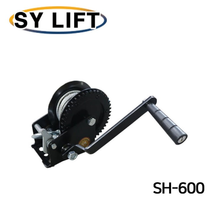 SY리프트 라쳇 기어식 수동윈치 SH-600