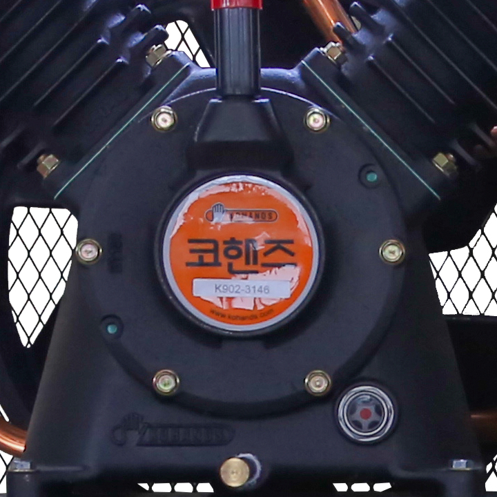 콤프월드 정품 엔진에어콤프레샤 7.5마력/200리터(혼다13마력 자동)