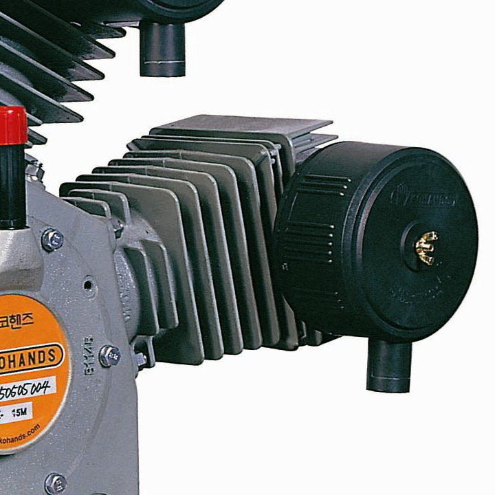 코핸즈 산업용 콤프레샤 중고압 펌프 (10-15마력) K-15M (동관/체크 포함)