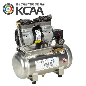 콤프월드 가스트(GAST) 저소음 콤프레샤[ACTAL-87R-1H12]1마력 12리터 알루미늄탱크