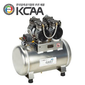 공장직영 가스트(GAST)저소음 콤프레샤[ACTAL-87R-2H40]2마력 40리터 알루미늄탱크