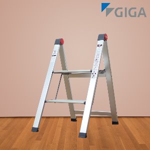 GIGA 115584 2단 기가 프리미엄 알루미늄 접이식 틈새 다목적 사다리